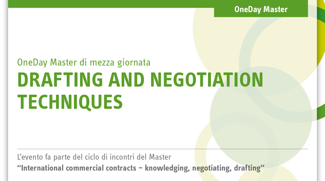 Immagine Drafting and negotiation techniques | Euroconference